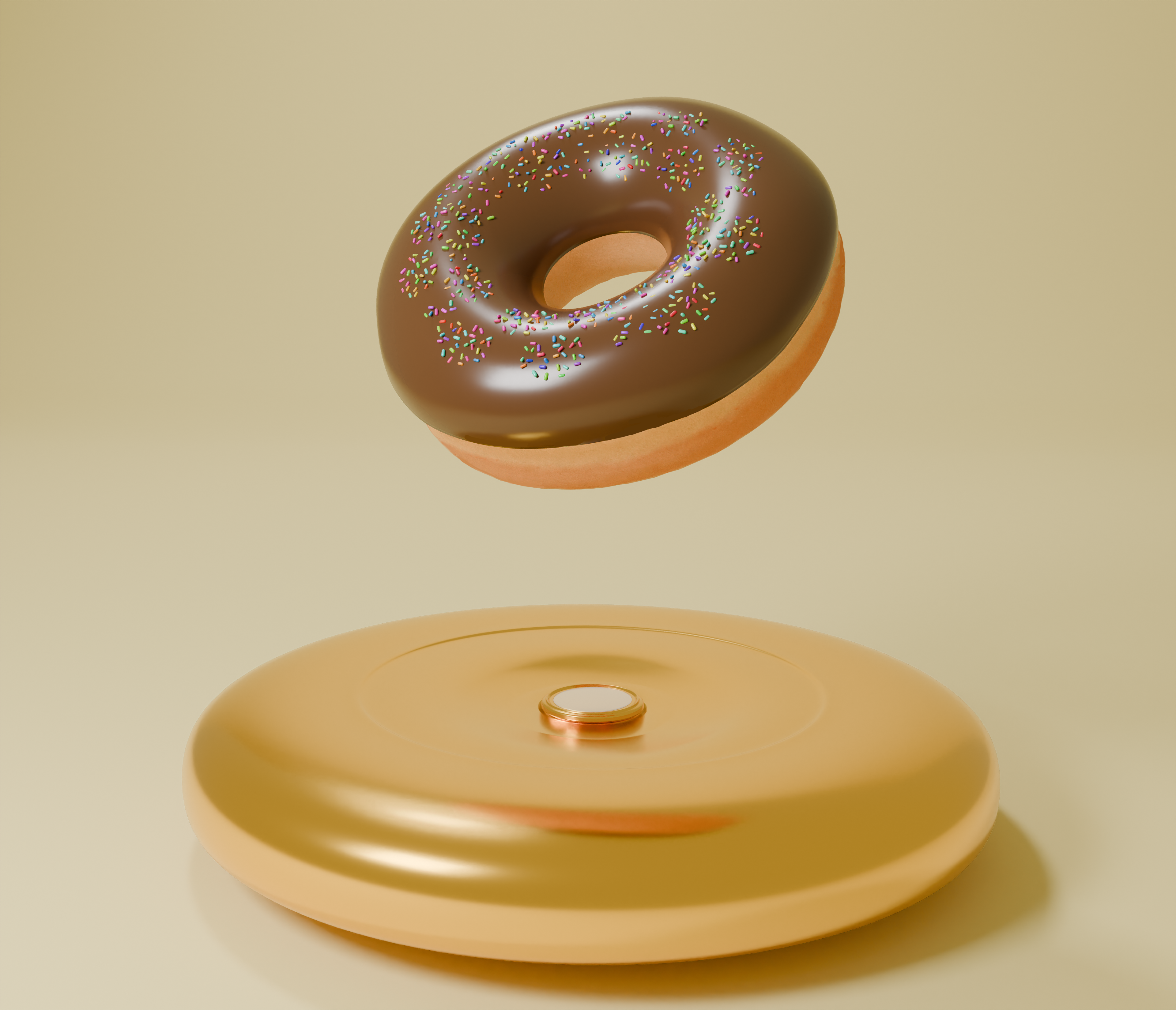 Featured donut animation